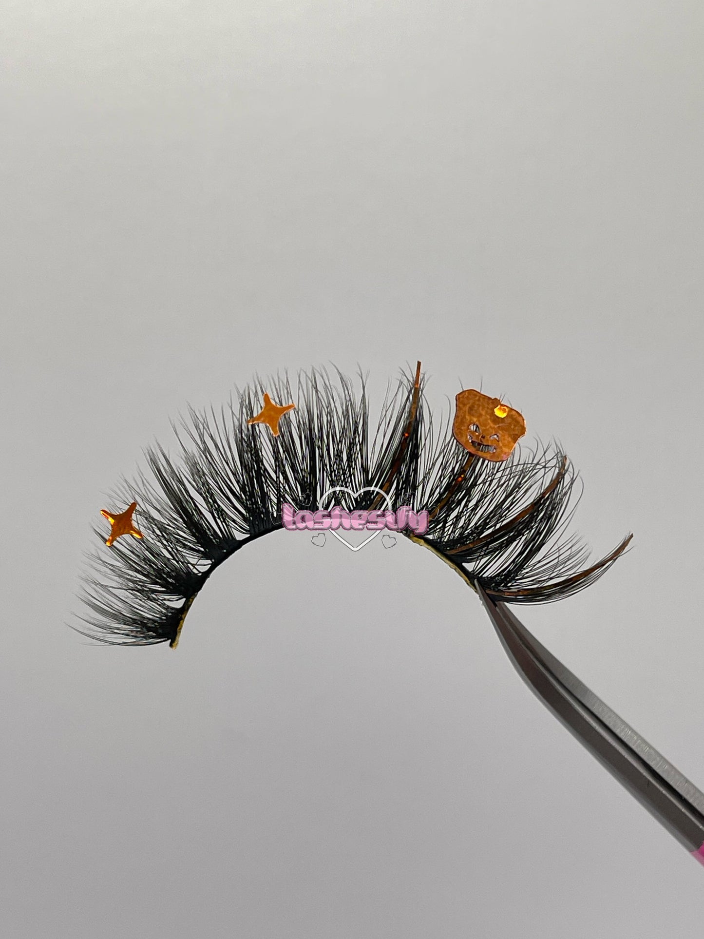 Pumpkin Bucket Pal w/tinsel (18mm)