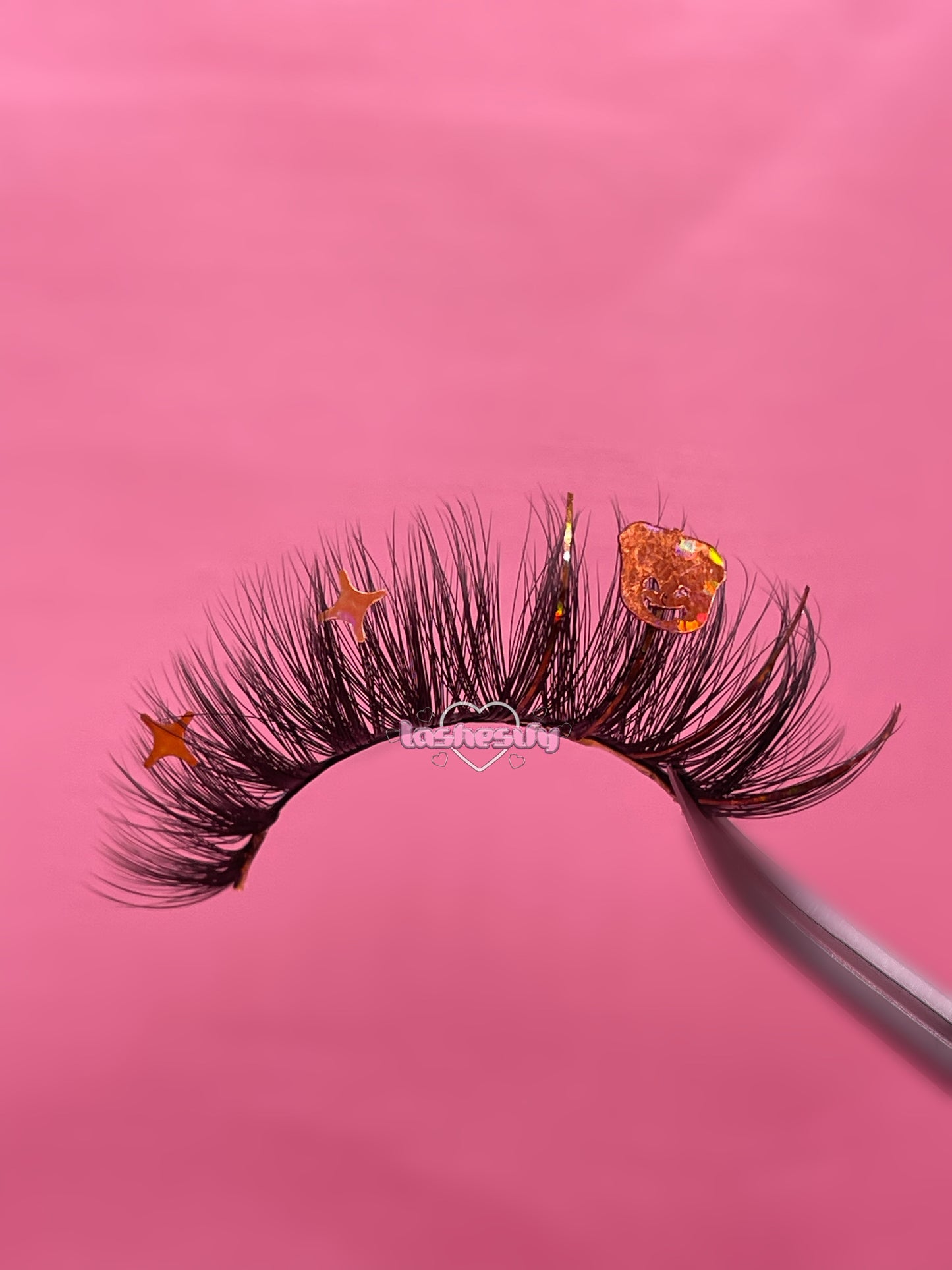 Pumpkin Bucket Pal w/tinsel (18mm)